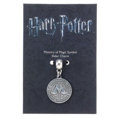 Harry potter pendentif ministere de la magie symbole bijoux argent