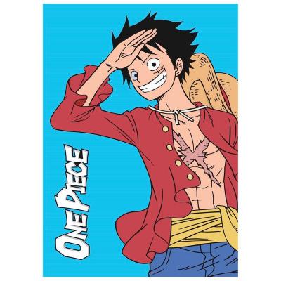 Plaid one piece luffy couverture