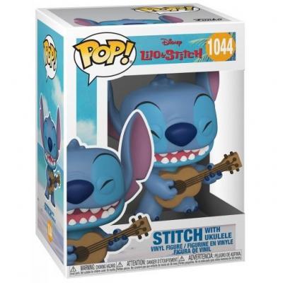 1044 figurine funko pop lilo and stitch stitch with ukelele