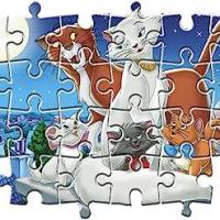 2 puzzles disney animals puzzle 20 pieces 2