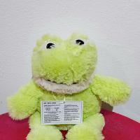 Peluche grenouille bouillotte
