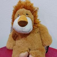 peluche bouillotte lion