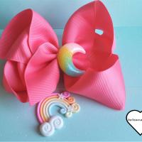 Accessoire coiffure fille rose