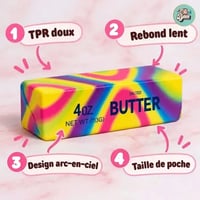 Anti stress butter arc en ciel