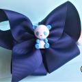 Barrette cheveux noeud panda fille