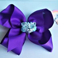 Barrette noeud chat dragon kawaii