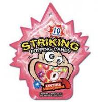 Bonbon petillant striking sucre petillant gout litchi