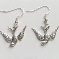 Boucles d oreille hirondelle