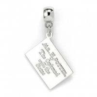 Carat shop harry potter breloque plaque argent lettre admission poudlard 2 