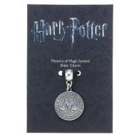 Carat shop harry potter breloque plaque argent ministere de la magie