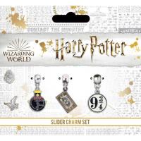 Carat shop the 207499 harry potter set de 3 charmes plaque argent