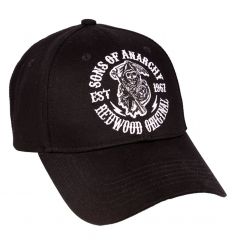 Casquette sons of anarchy soa logo