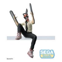 Chainsaw man figurine perching chainsaw man 14 cm