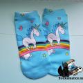 Chaussette fille licorne