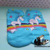 Chaussette licorne 1