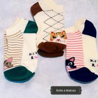 Chaussettes chat