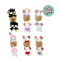 Collection peluches hello kitty friends assorties sanrio