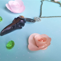 Collier steampunk gothique