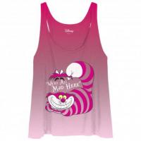 Debardeur femme alice disney mad cheshire cat 1 