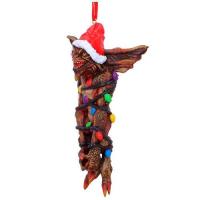 Decoration pour sapin de noel gremlins mohawk in fairy lights 2 