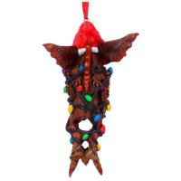 Decoration pour sapin de noel gremlins mohawk in fairy lights