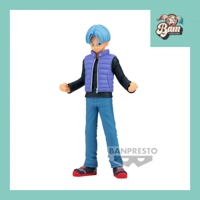 Dragon ball super super hero trunks figurine dxf 15cm