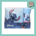 Ensemble couverture polaire coussin disney stitch disney 1 
