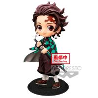 Figura tanjiro kamado kimetsu no yaiba q posket a 14cm
