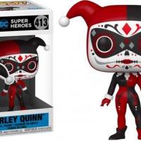 Figurine dc comics dia de los dc harley quinn pop 10cm
