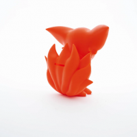 Figurine kyubi plastoy tirelire