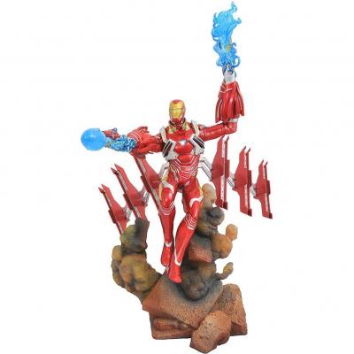 Figurine marvel gallery avengers infinity war iron man mk50 diorama 23 cm