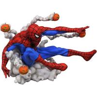 Figurine marvel spiderman 15cm diamond select diorama