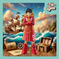 Figurine one piece monkey d luffy dxf the grandline series 16cm