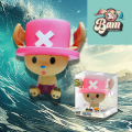 Figurine one piece plastoy tirelire chopper