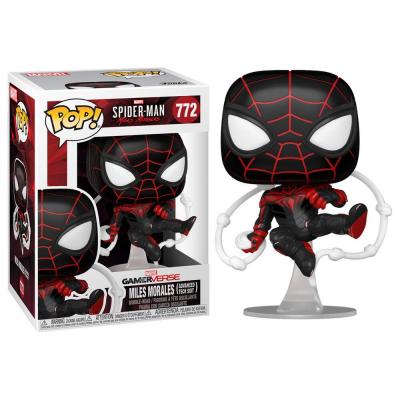 Pop marvel spiderman miles morales advanced tech suit 772