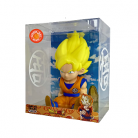 Figurine son goku super sayan tirelire plastoy 1 