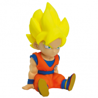 Figurine son goku super sayan tirelire plastoy 2 