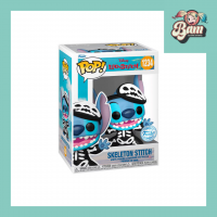 Funko pop stitch squellette halloween pop 1234