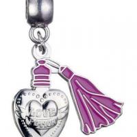 Harry potter breloque plaque argent love potion carat shop