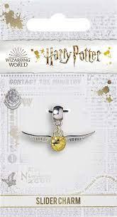 Harry potter golden snitch charm vif d or