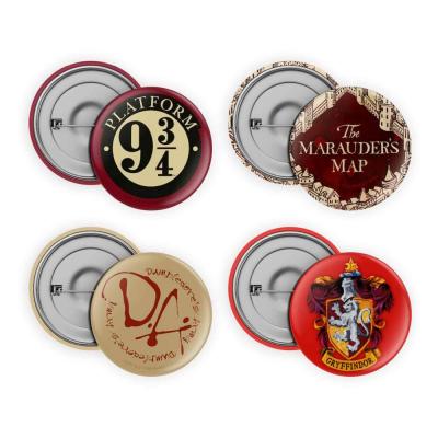 Harry potter pack de 4 badges