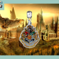 Harry potter pendentif blason poudlard symbole bijoux argent
