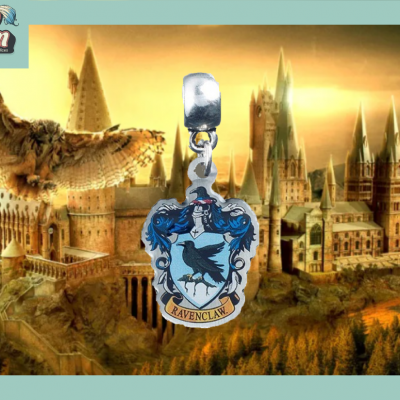 Harry potter pendentif blason serdaigle bijoux argent