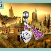 Harry potter pendentif filtre d amour bijoux argent