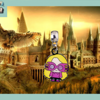 Harry potter pendentif luna lovegood bijoux argent