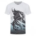 Harry potter t shirt dementor sublimation homme blanc