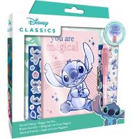 Journal intime stitch disney et stylo magique