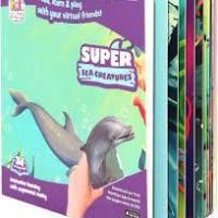 Livre interactif creatures de la mer super sea creatures