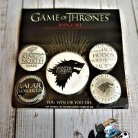 Lot de badge game of thrones