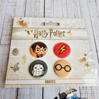 Lot de badges harry potter